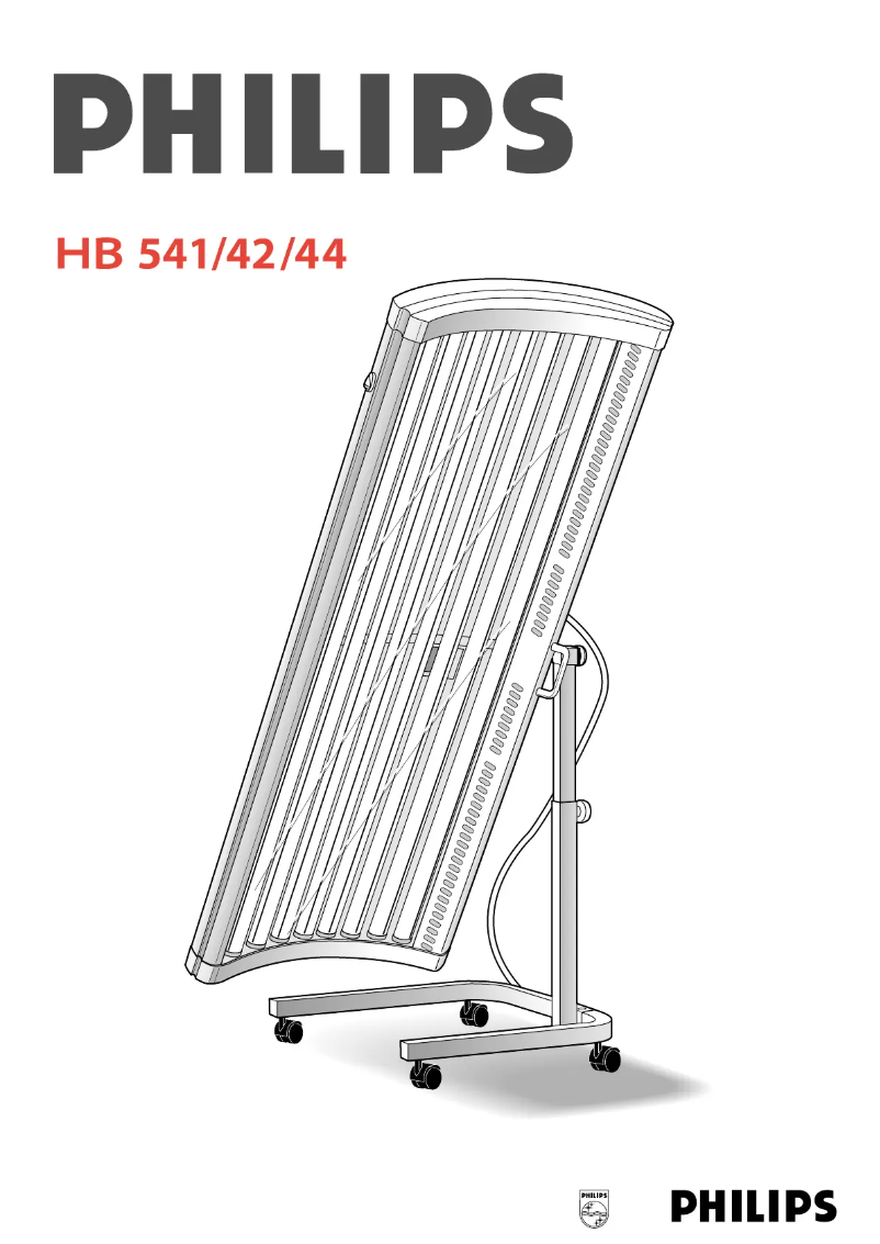 Image de la première page du manuel de l'appareil HB 542