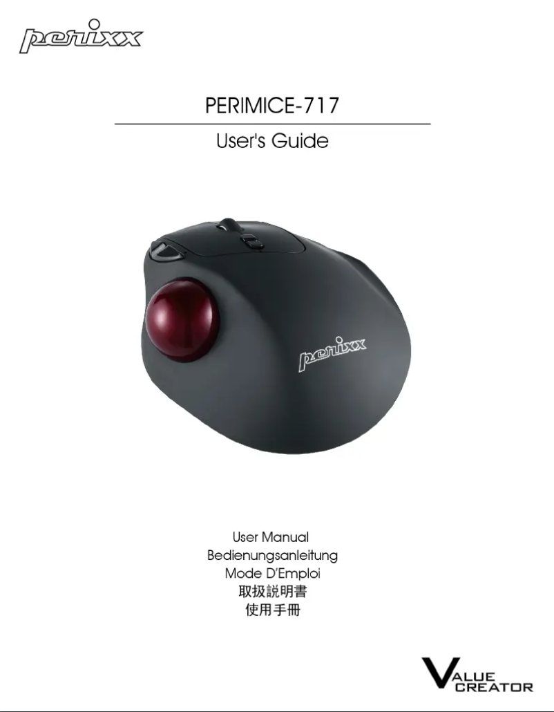 Image de la première page du manuel de l'appareil PERIMICE-717