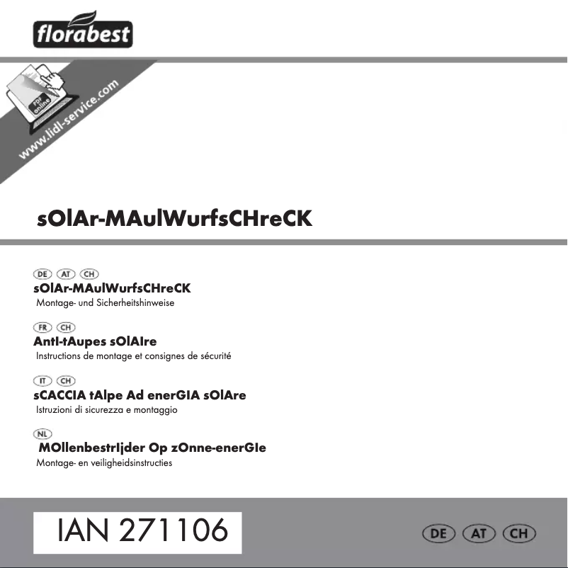 Página 1 del manual Manual de usuario Florabest HG00363