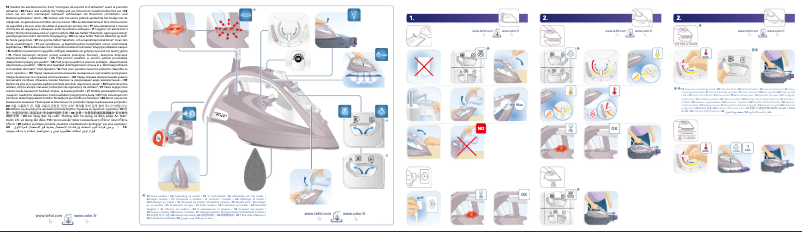 Page 1 de la notice Manuel utilisateur Tefal Ultimate Pure FV9845