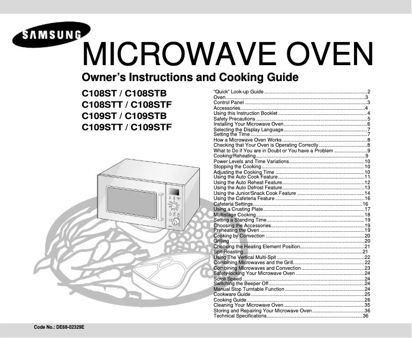 Page n°1 - Manuel utilisateur Samsung C108ST