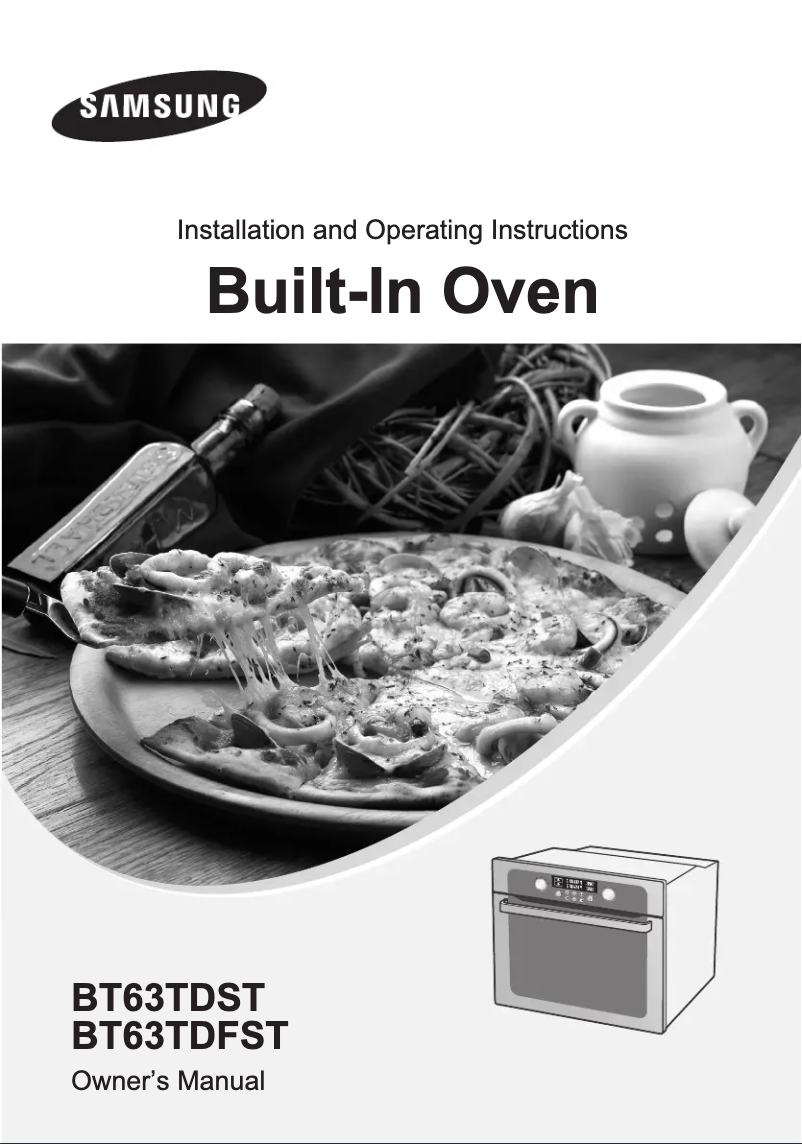 Page 1 de la notice Manuel utilisateur Samsung BT63TDFST