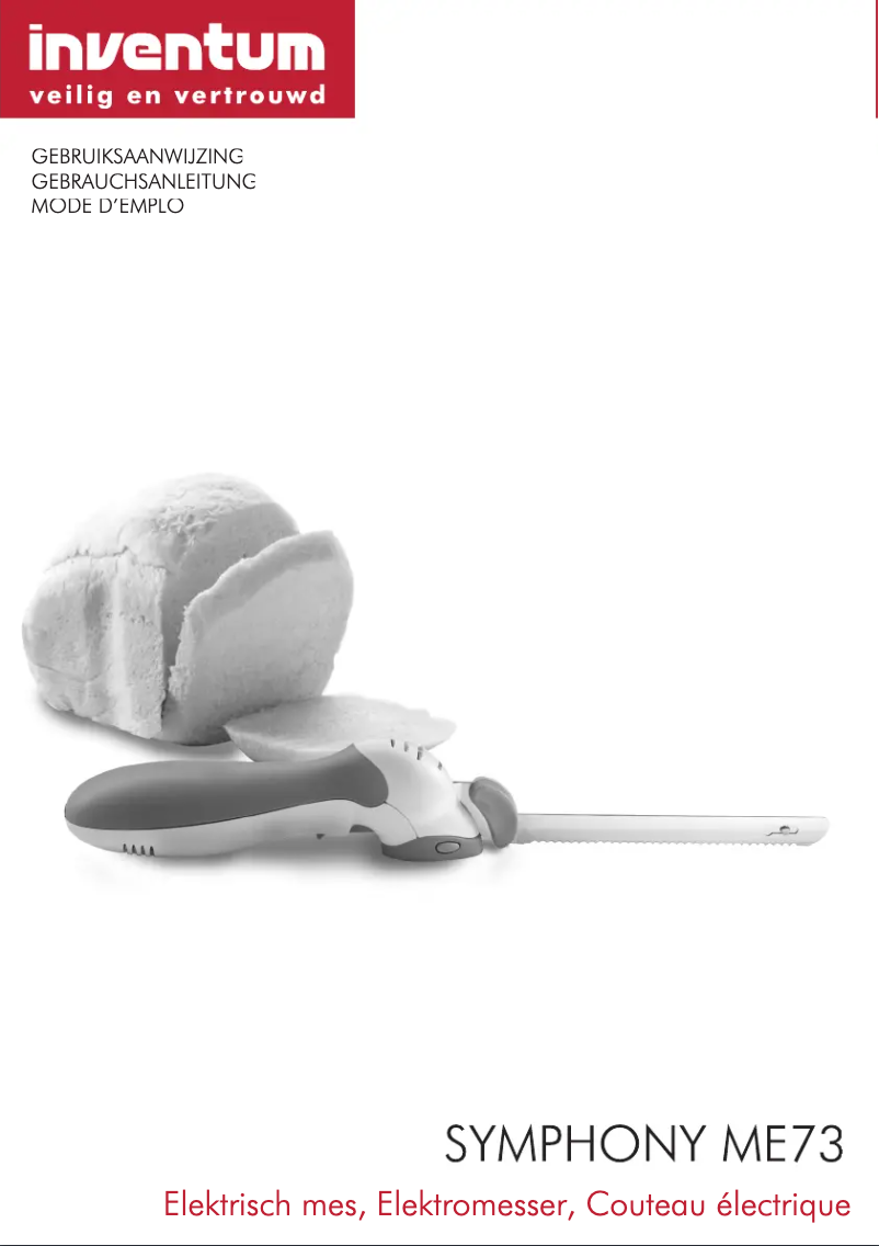 Image de la première page du manuel de l'appareil ME73