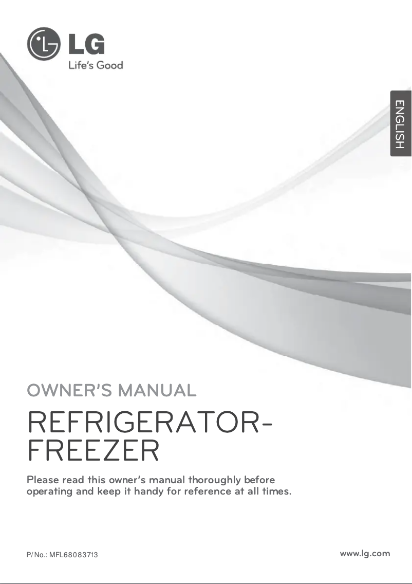Page n°1 - Manuel utilisateur LG GN-F579ESDV