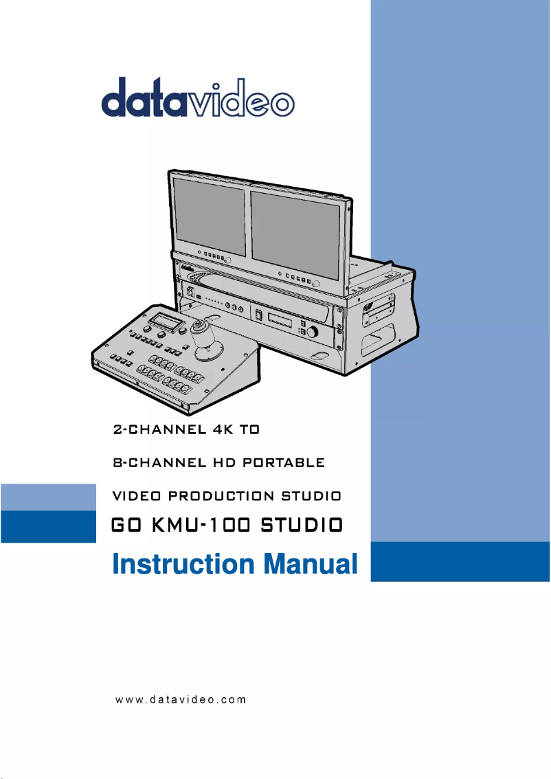 Image de la première page du manuel de l'appareil GO KMU-100 Studio