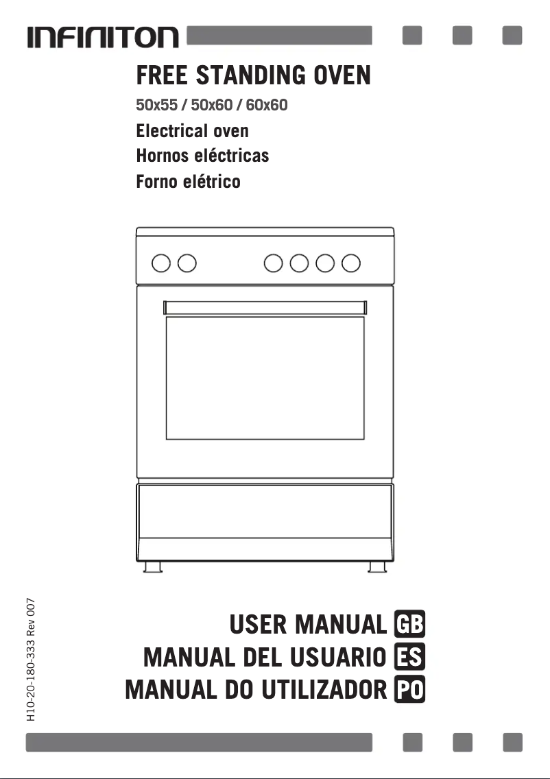 Page 1 de la notice Manuel utilisateur Infiniton CC-V350G