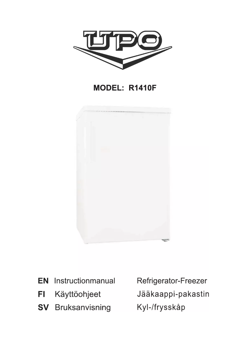 Page n°1 - Manuel utilisateur UPO R1410F
