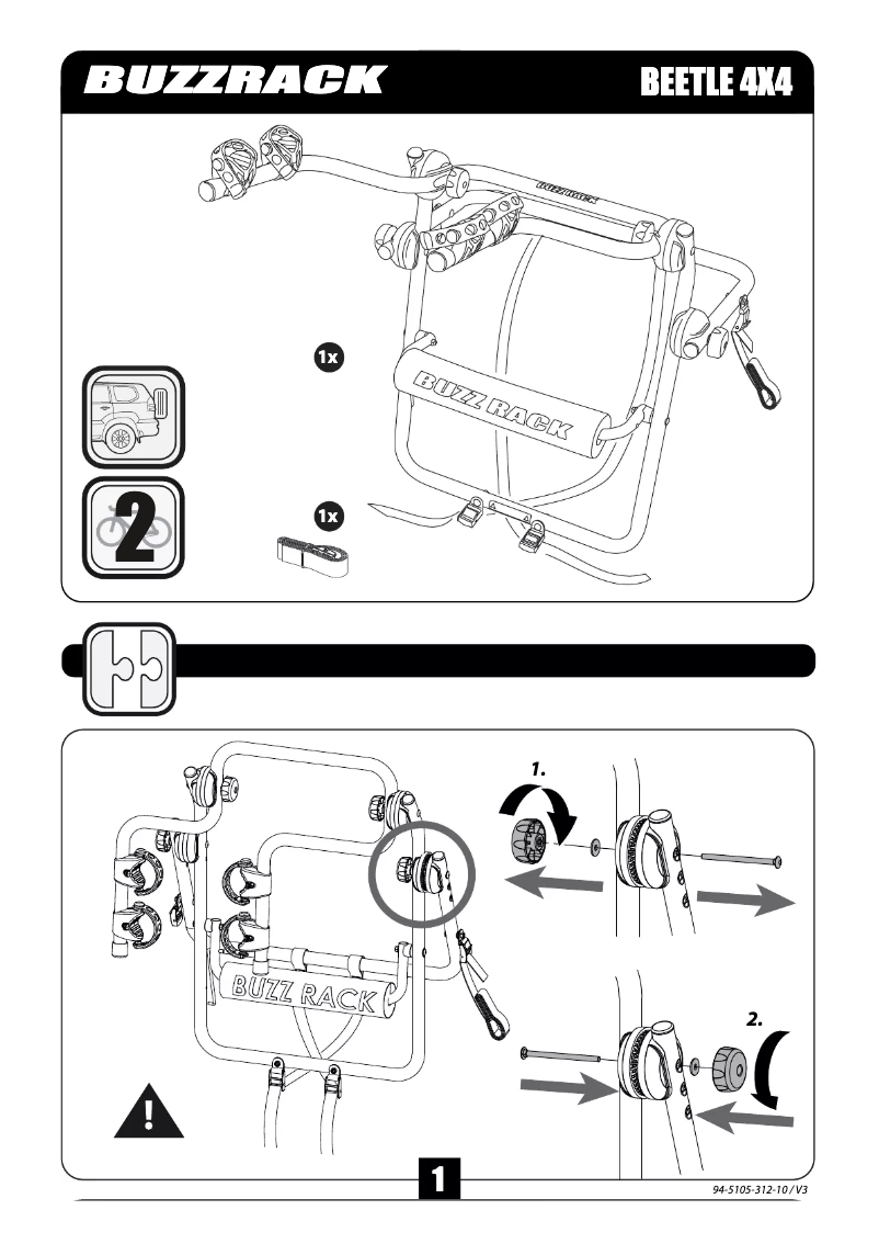 Image de la première page du manuel de l'appareil Beetle 4x4