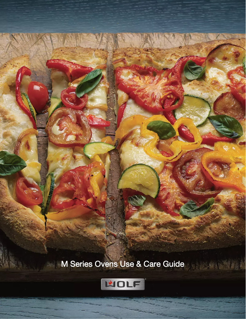 Page 1 de la notice Manuel d'utilisation et d'entretien Wolf M Series DO30CMB