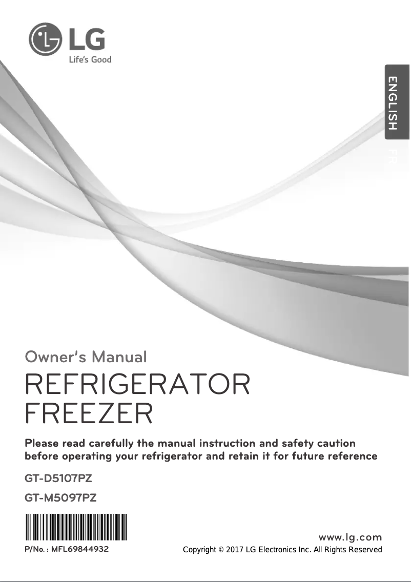 Página 1 del manual Manual de usuario LG GT-M4807PZ