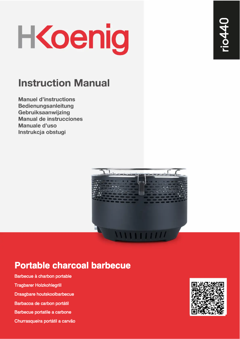 Page n°1 - Manuel utilisateur H.Koenig RIO440