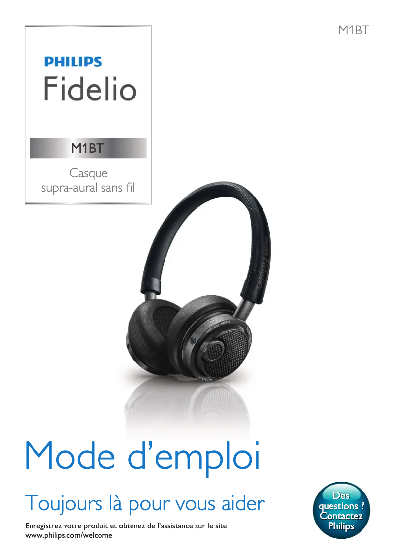 Page n°1 - Manuel utilisateur Philips Fidelio M1BT