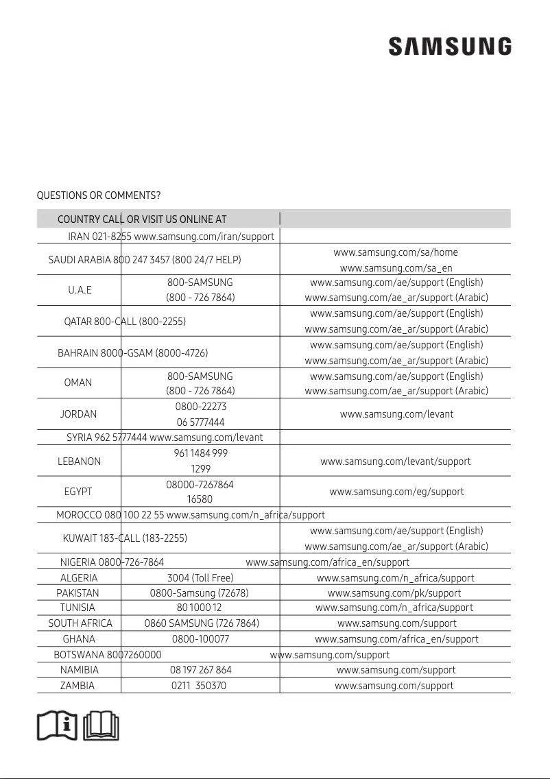 Page n°1 - Manuel utilisateur Samsung AR24MRFNEWKXMG