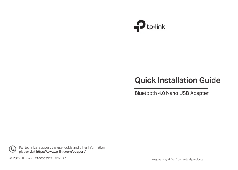 Página 1 del manual Manual de usuario TP-Link UB4A