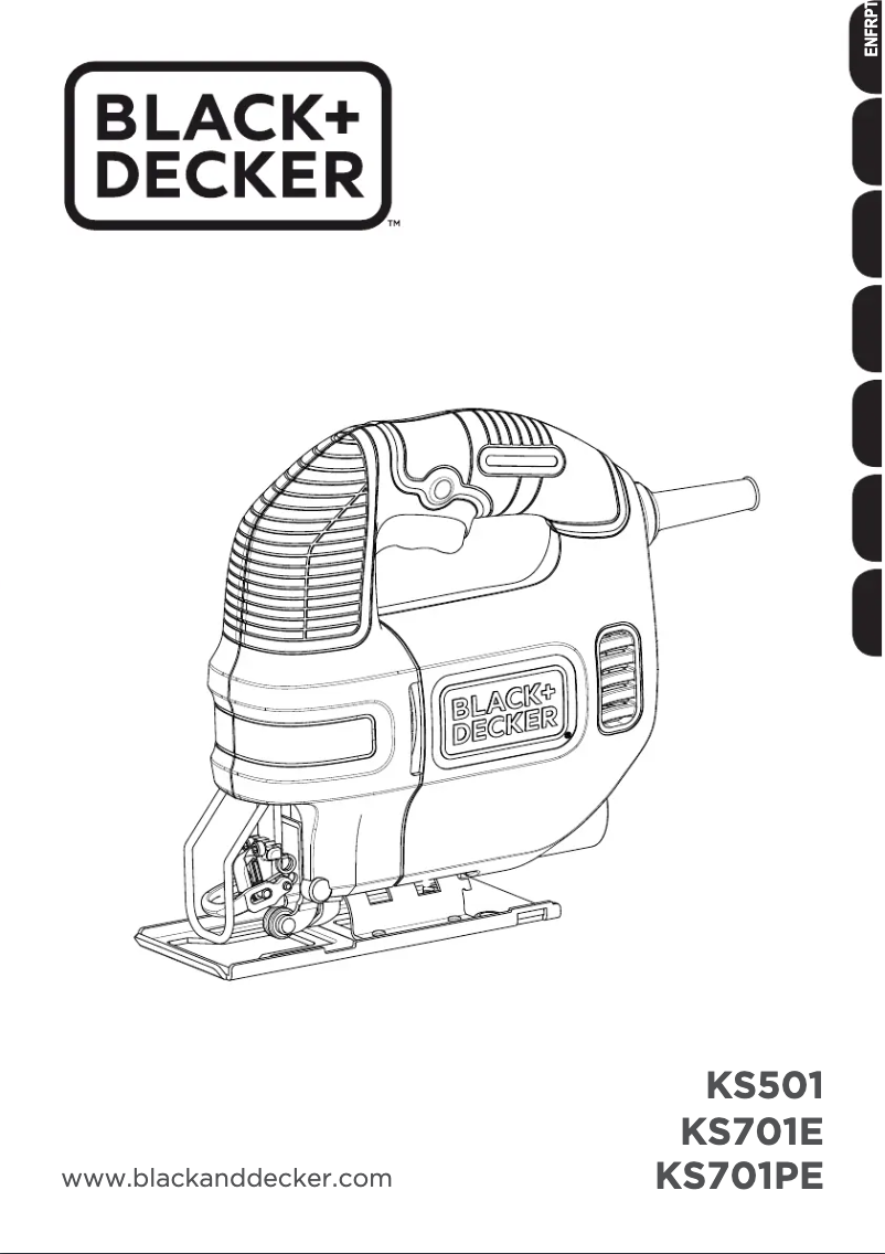 Page 1 de la notice Manuel utilisateur Black & Decker KS501