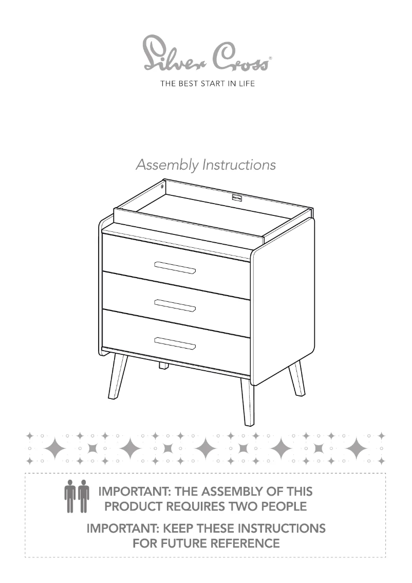 Page n°1 - Manuel utilisateur Silver Cross Brighton Dresser