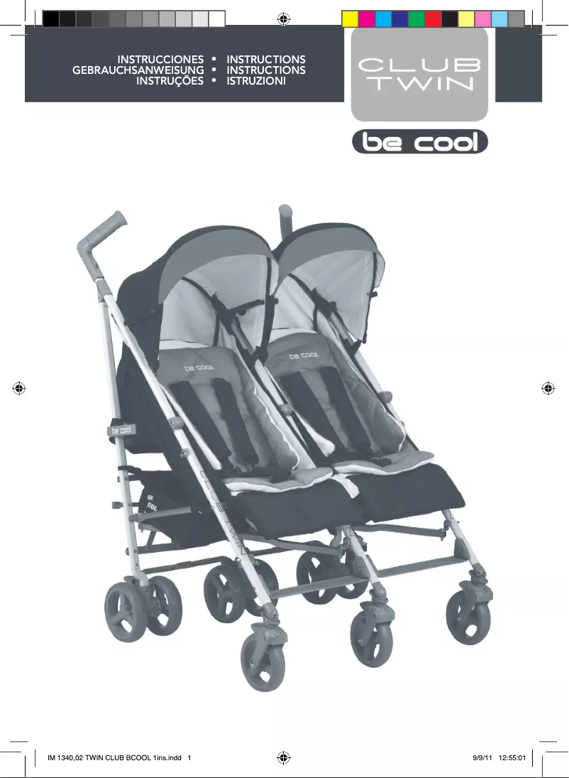 Image de la première page du manuel de l'appareil Club Twin