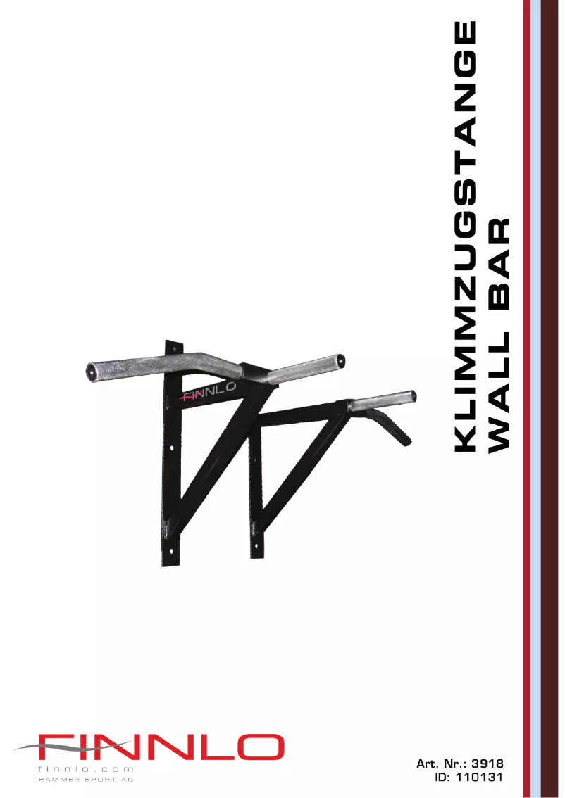 Page 1 de la notice Manuel utilisateur Finnlo 3918