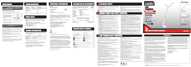 Image de la première page du manuel de l'appareil LTR-3725U