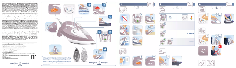 Página 1 del manual Manual de usuario Calor Aquaspeed Precision FV5520C0