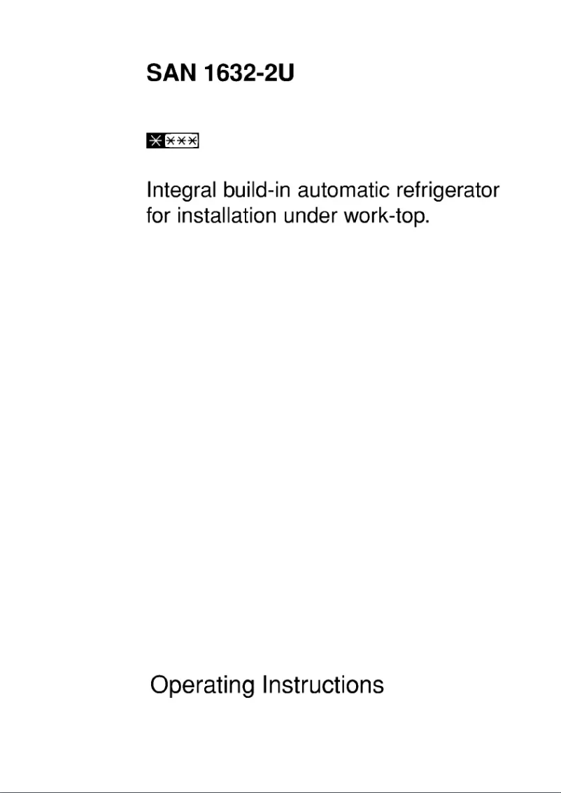 Page n°1 - Manuel utilisateur AEG Santo 1632 i U Glassline