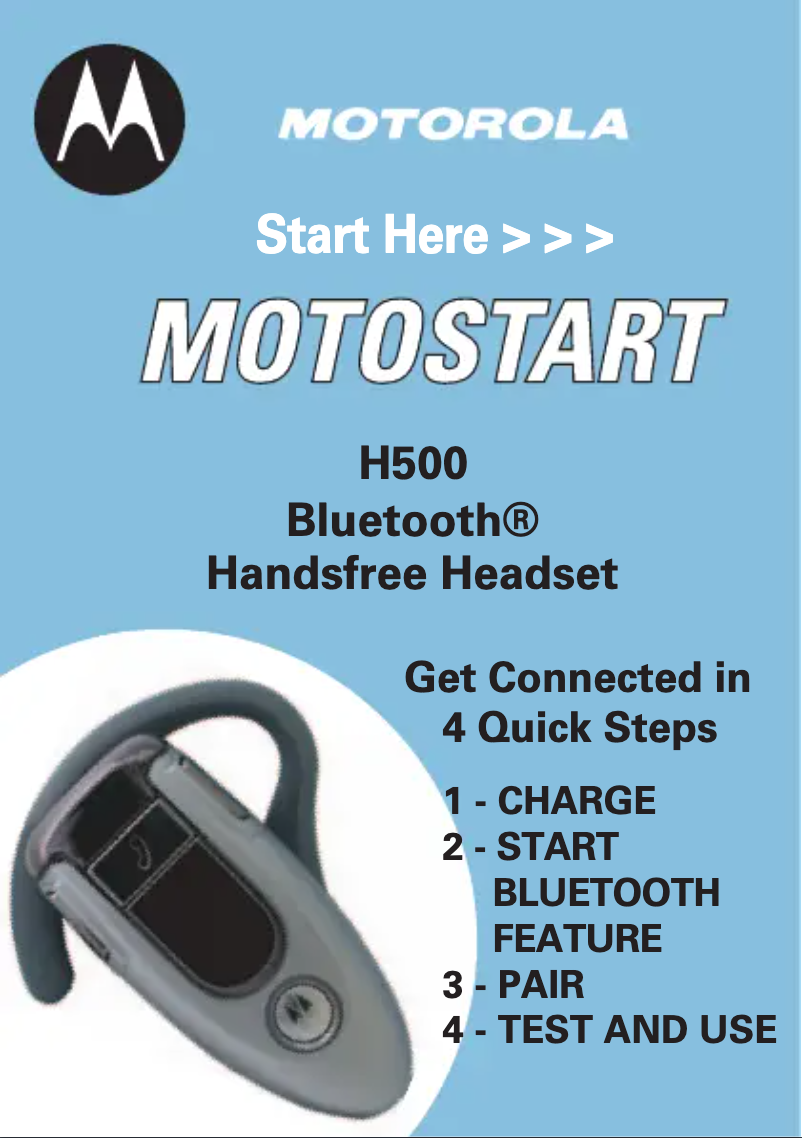 Page 1 de la notice Manuel utilisateur Zebra H500