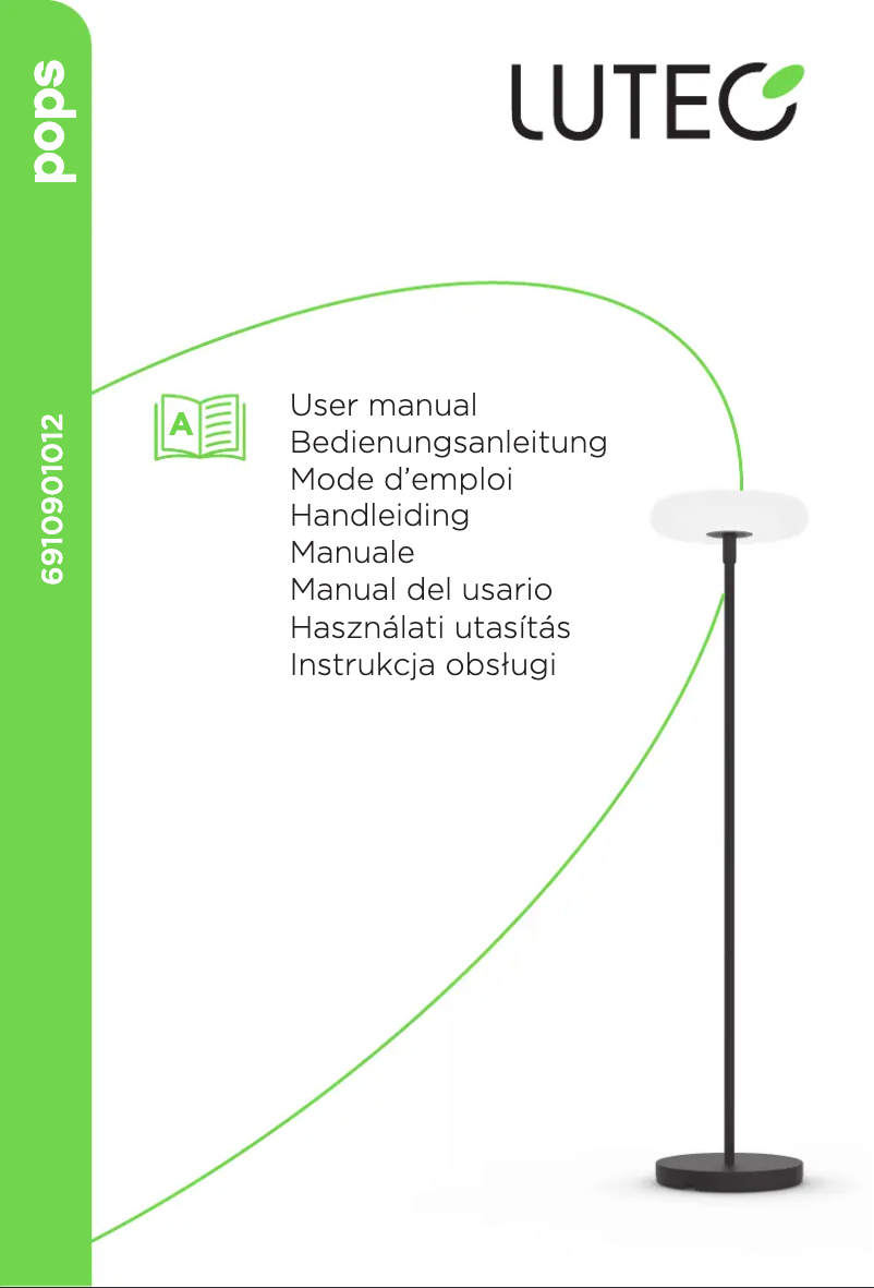 Page n°1 - Manuel utilisateur Lutec Pops