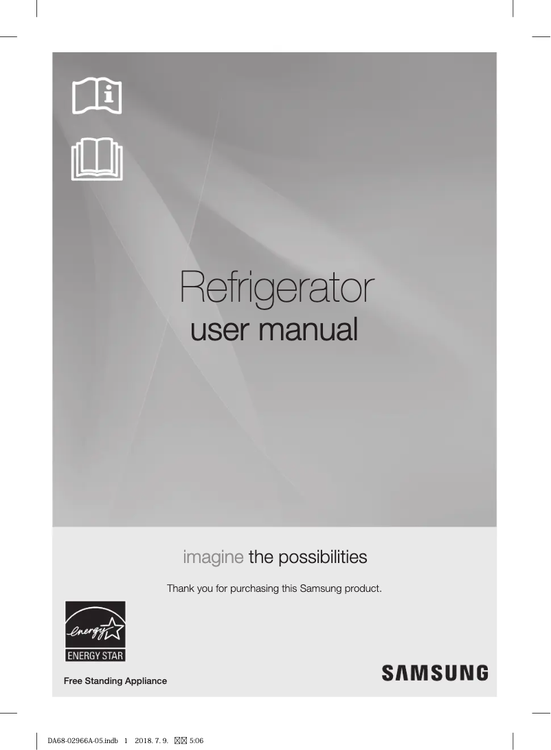 Page n°1 - Manuel utilisateur Samsung RS22HDHPNBC