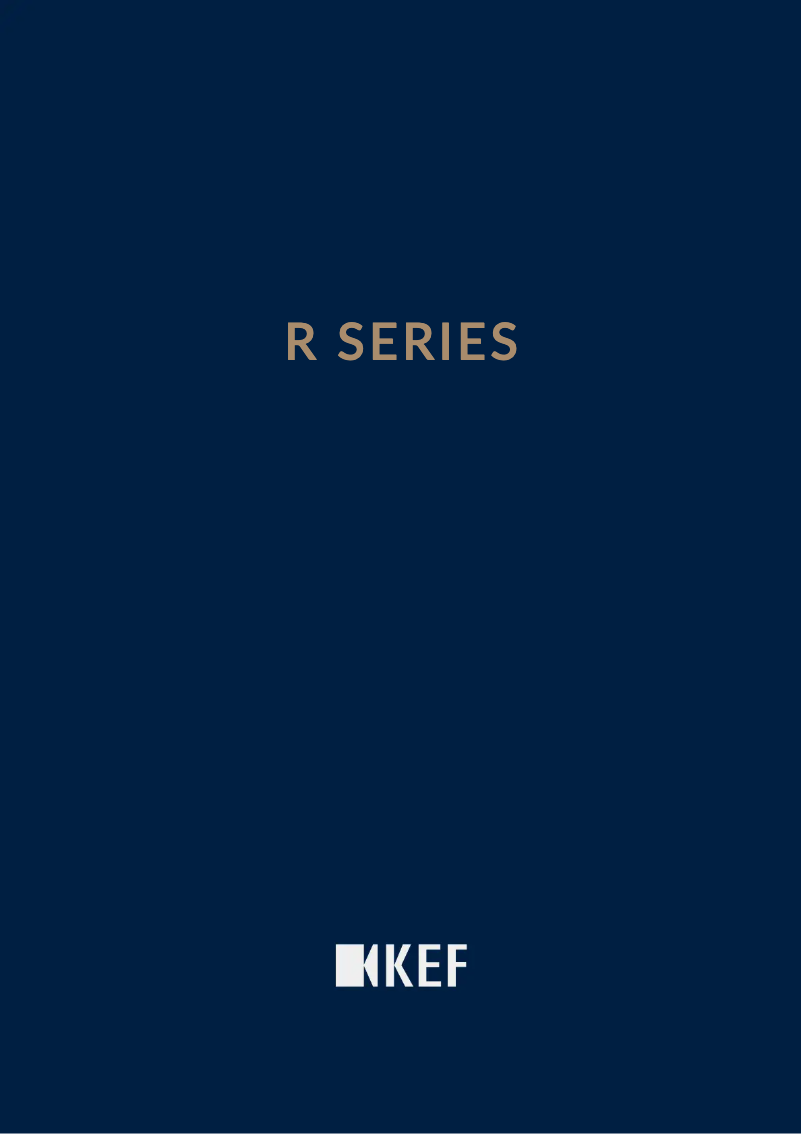Página 1 del manual Folleto KEF R2