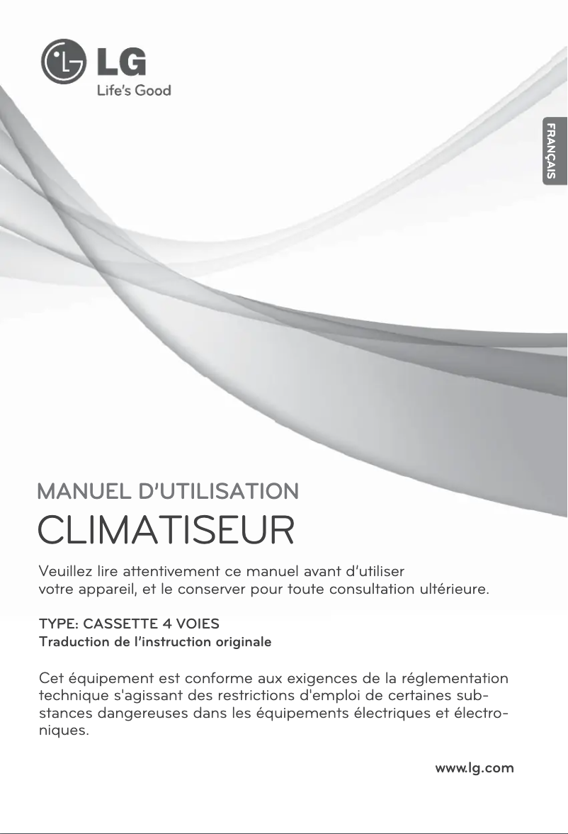 Page n°1 - Manuel utilisateur LG MT08AH