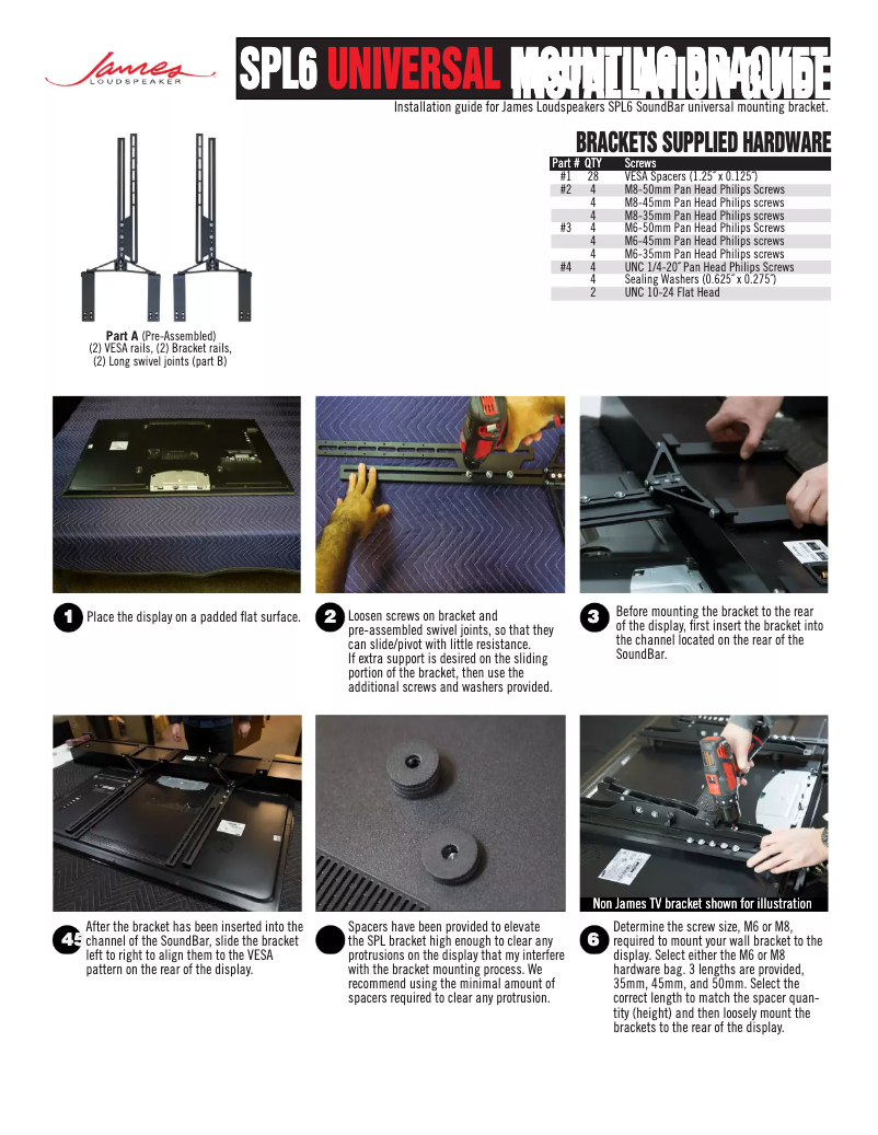 Image de la première page du manuel de l'appareil SPL6QLR
