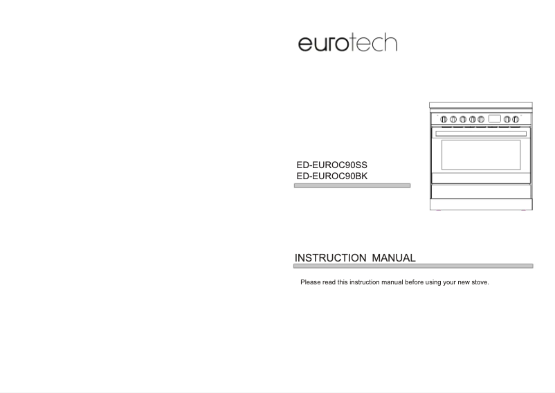 Page 1 de la notice Manuel utilisateur Eurotech ED-EUROC90SS