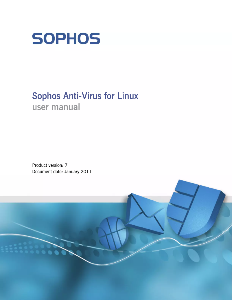 Page 1 de la notice Manuel utilisateur Sophos Anti-Virus for Linux v7