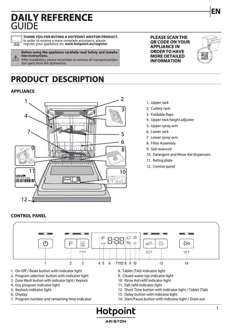 Image de la première page du manuel de l'appareil HFC 3C26 F