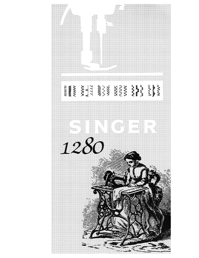 Page n°1 - Manuel utilisateur Singer 1280
