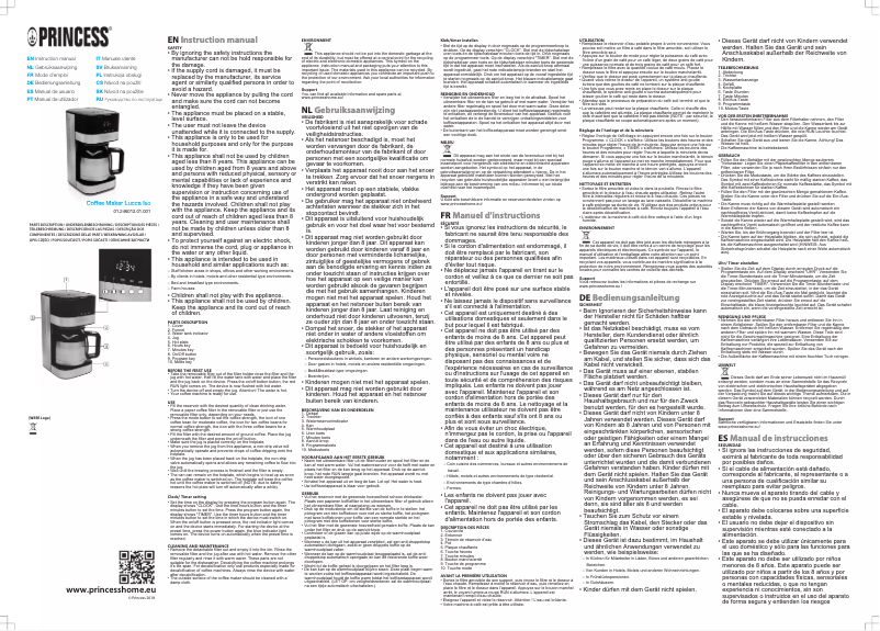 Imagen de la primera página del manual del dispositivo Deluxe ISO 246012