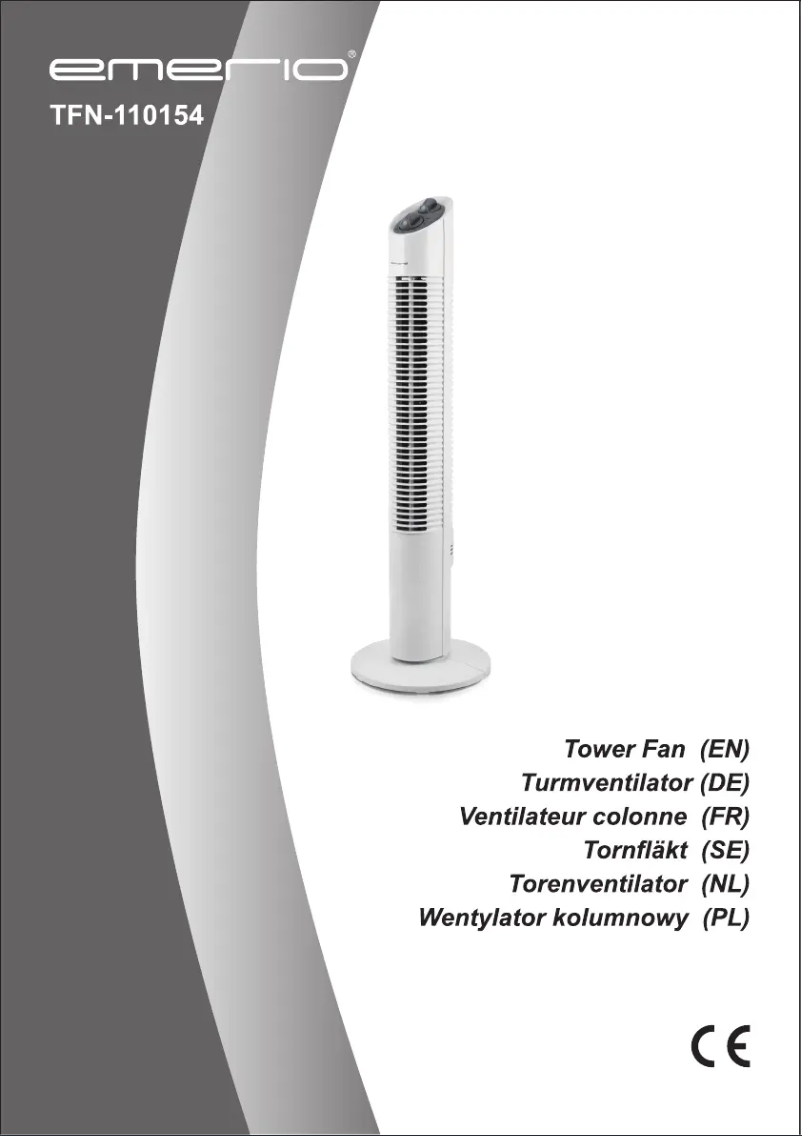 Image de la première page du manuel de l'appareil TFN-110154