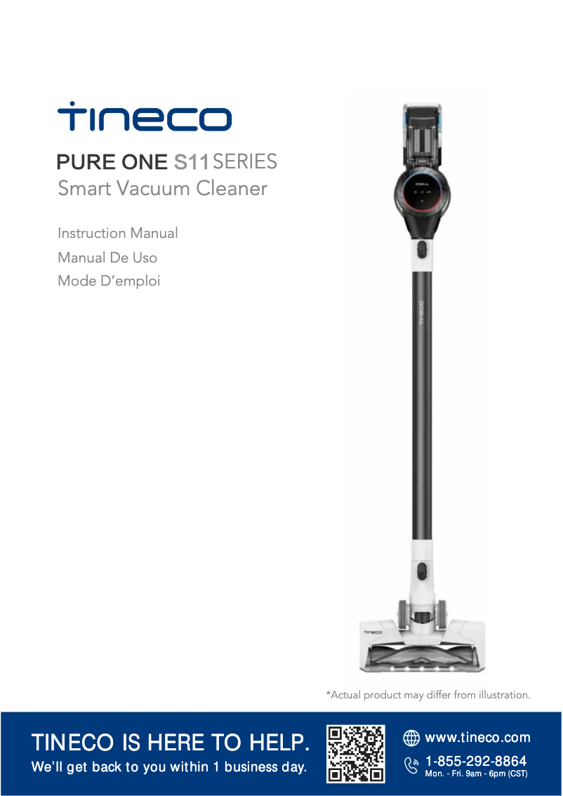 Page n°1 - Manuel utilisateur Tineco Pure One S11 iLoop
