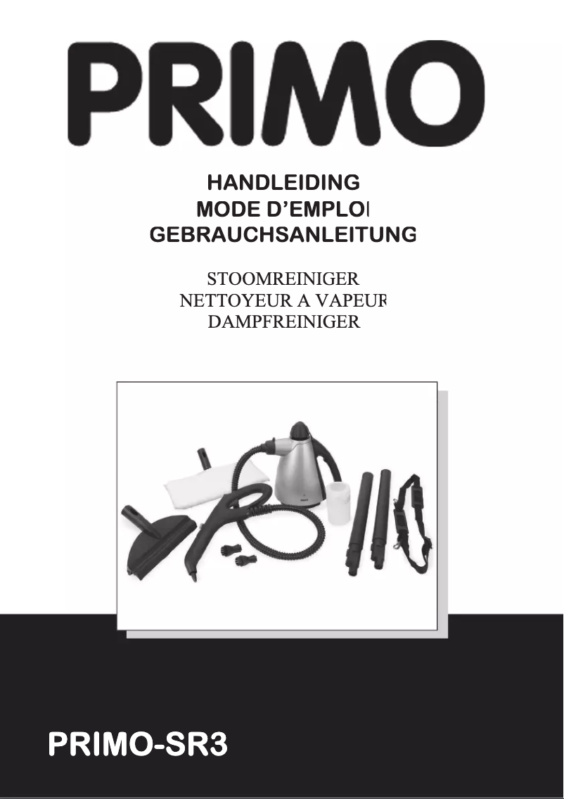 Image de la première page du manuel de l'appareil SR3