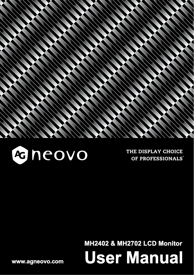 Image de la première page du manuel de l'appareil MH2702