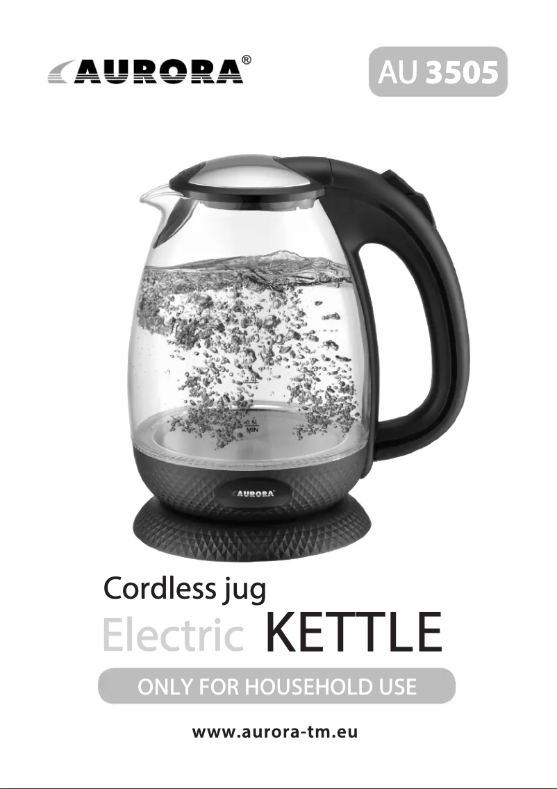 Page 1 de la notice Manuel utilisateur Aurora AU 3505