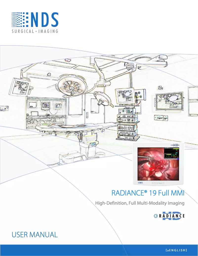 Page n°1 - Manuel utilisateur NDS Radiance 19 Full MMI