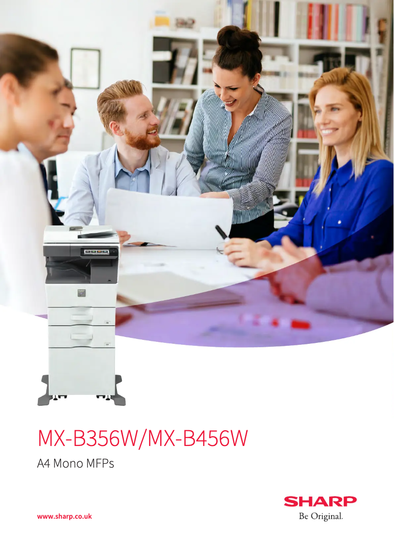 Page n°1 - Brochure Sharp MX-B356W