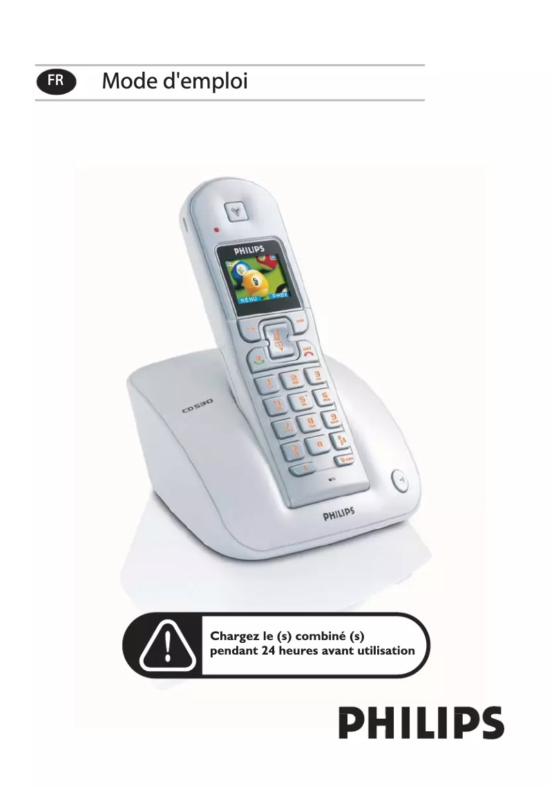 Image de la première page du manuel de l'appareil Dect 111