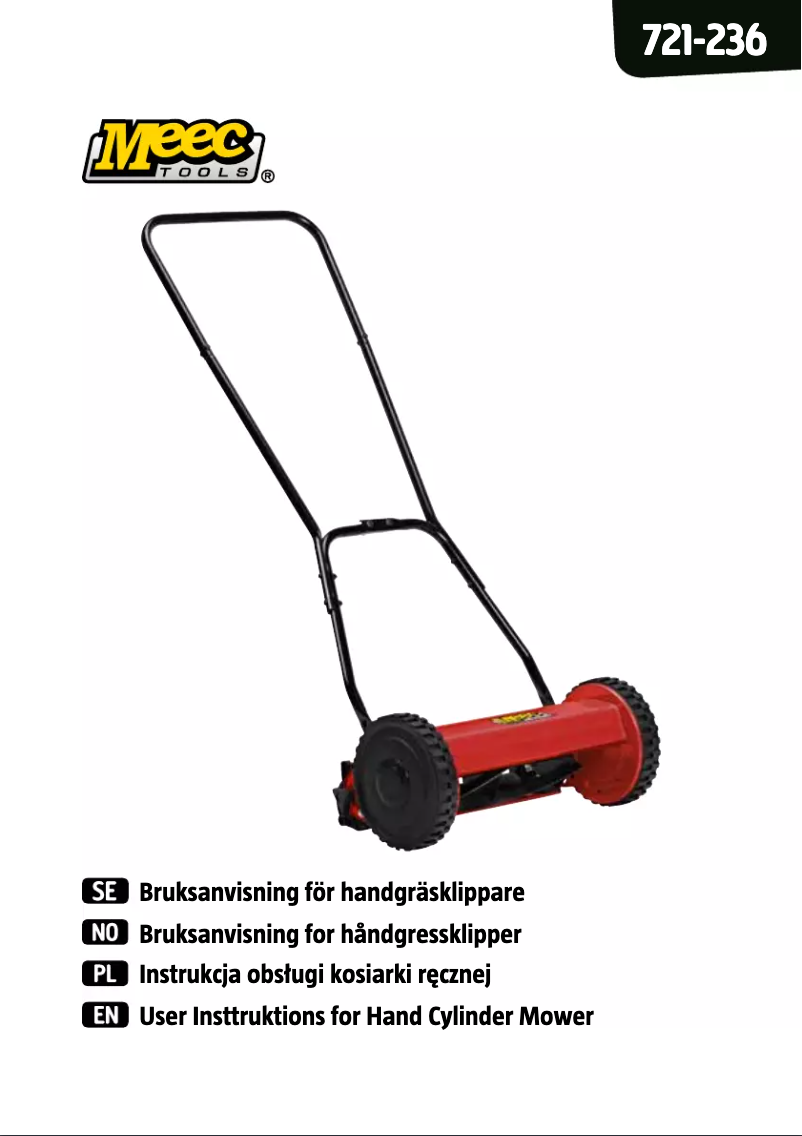 Image de la première page du manuel de l'appareil 721-236