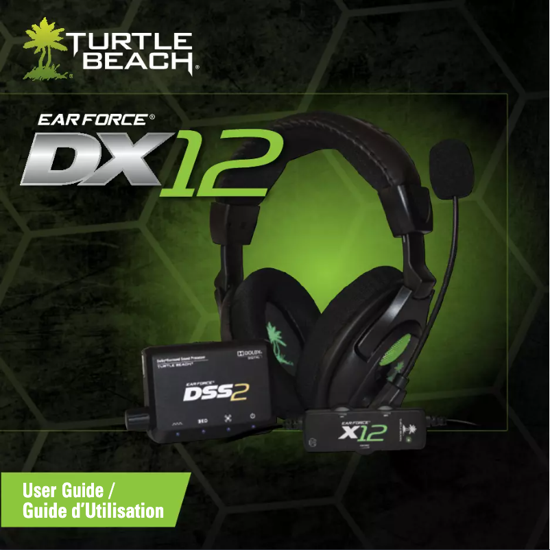 Page n°1 - Manuel utilisateur Turtle Beach Earforce DX12