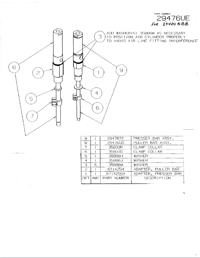 Image de la première page du manuel de l'appareil 29480BBB