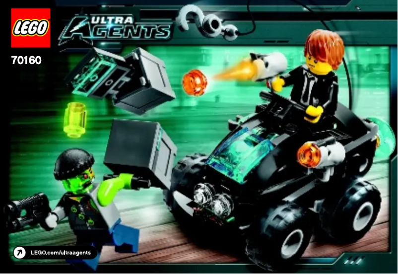 Page n°1 - Manuel utilisateur Lego Ultra Agents 70160
