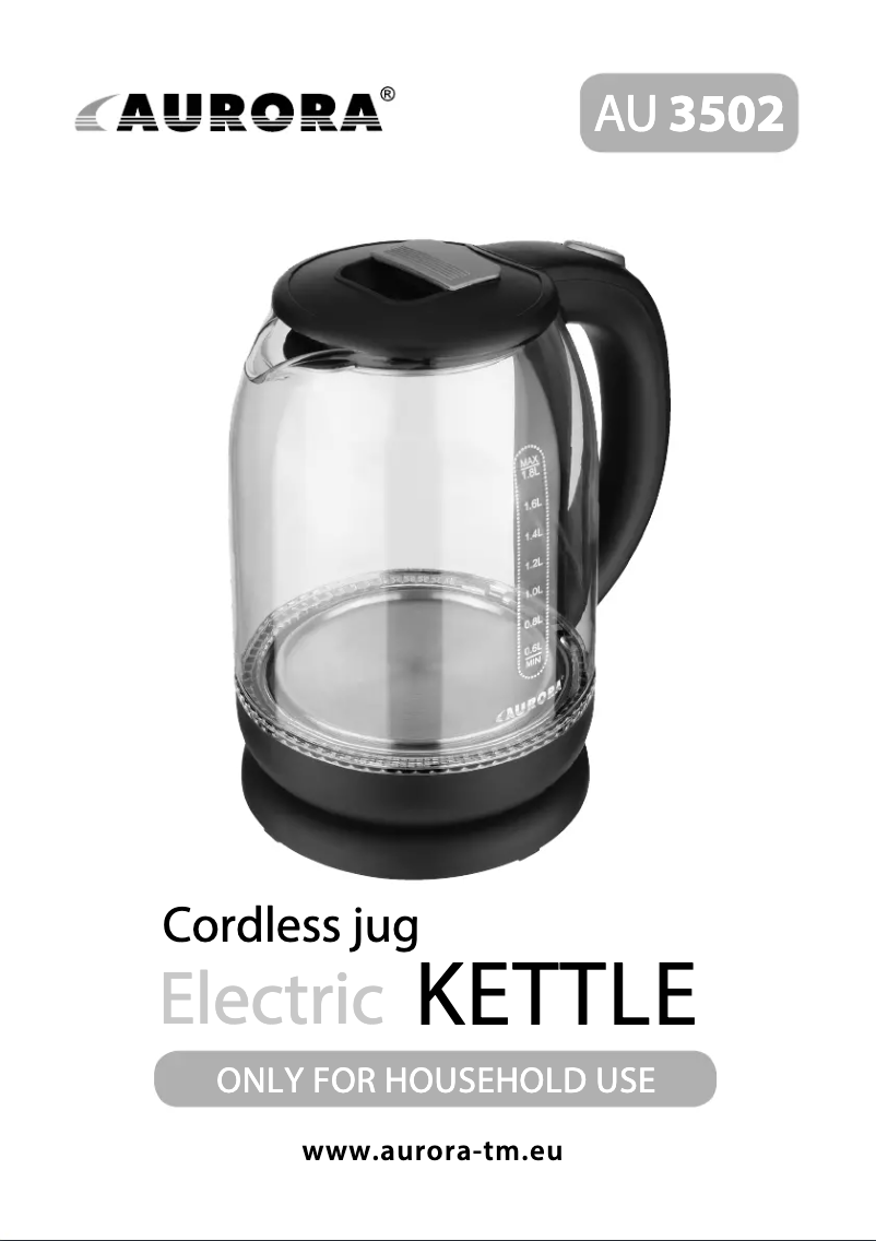 Image de la première page du manuel de l'appareil AU3502