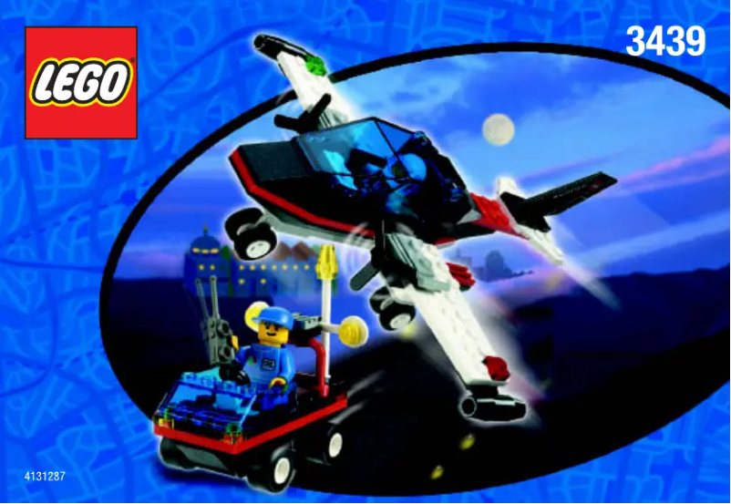 Page 1 de la notice Manuel utilisateur Lego SPY RUNNER (S.A.H.)